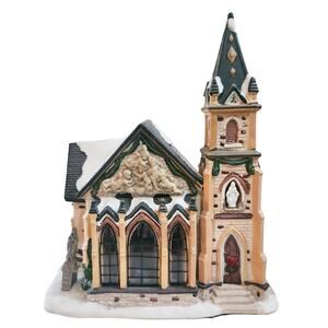 Church of the Devoted Shepherd Santa's Workbench Collection Christmas Village